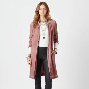Thieves Like Us Long Sleeve Open Front Cardigan Sweater M